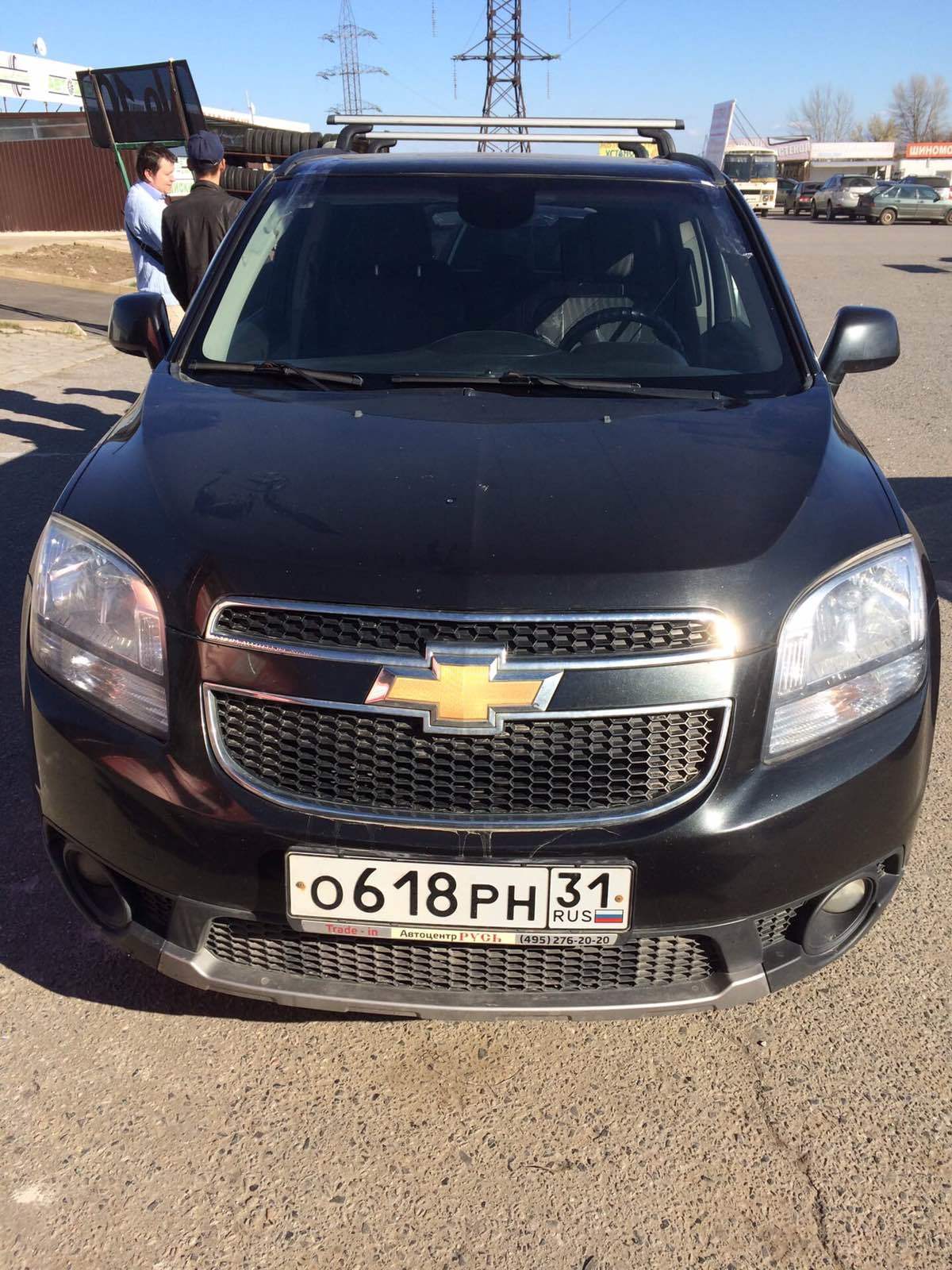 Фото после замены стекла Шивроле